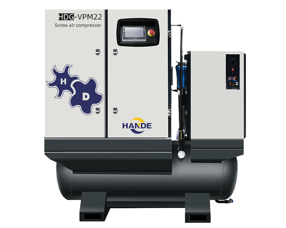 Tank Mounted Screw Air Compressors